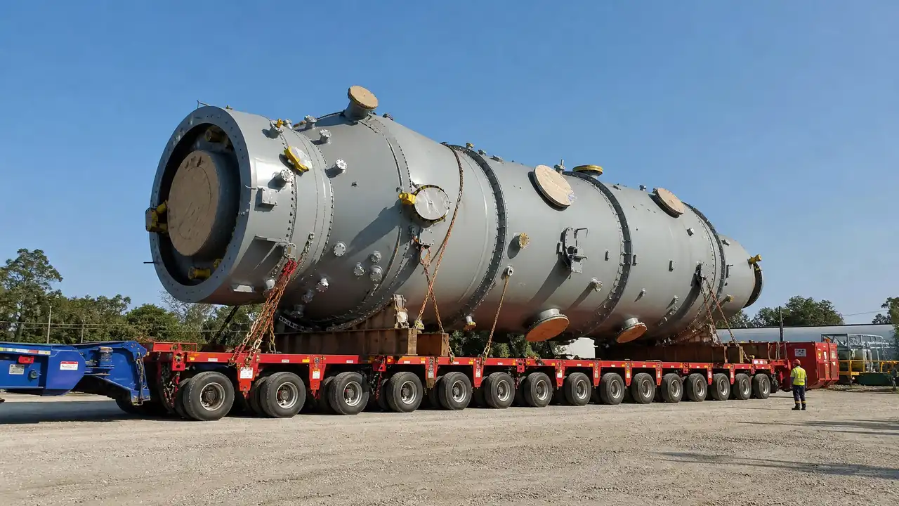 Oversized Cargo. Plan route, lifting, securing, special equipment, and permits for cargo outside standard dimensions.