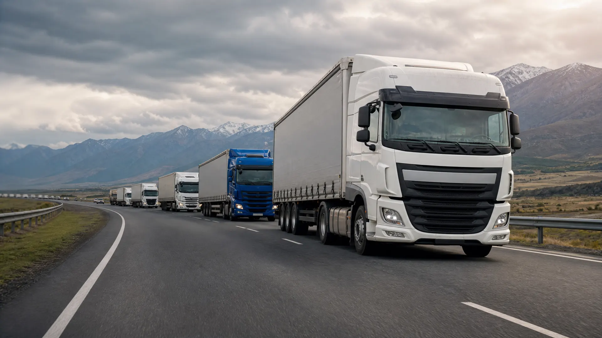 Road and TIR across borders. Connect border crossings, terminals, and final delivery for cross-border road and TIR cargo.